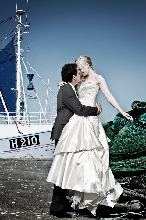 “I got married the 26th of June and had bought a Blue by Enzoani dress and I 